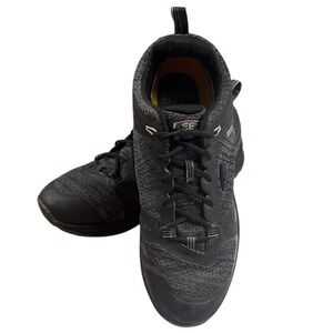 KEEN Terradora II Waterproof Hiking Shoes Womens Black Magnet Low Top Trail
